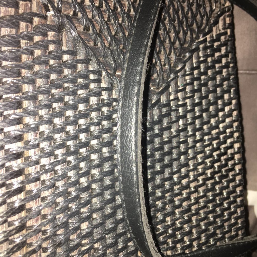 Collection 18 Rectangle Rattan Handbag - Picture 8 of 10